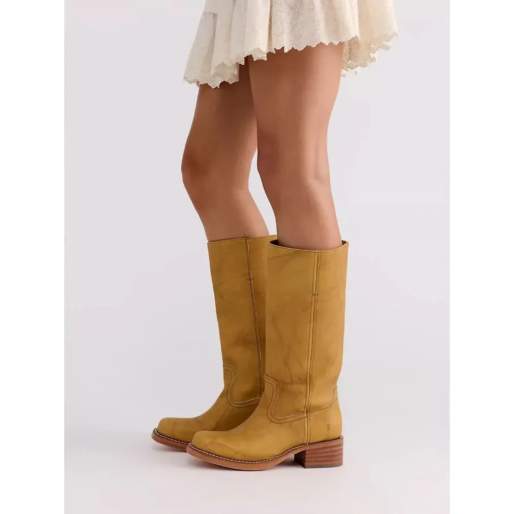 Frye Campus 14L Boots Banana